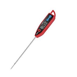 These waterproof thermometers are some of the best thermometers for candle making because they're ea...