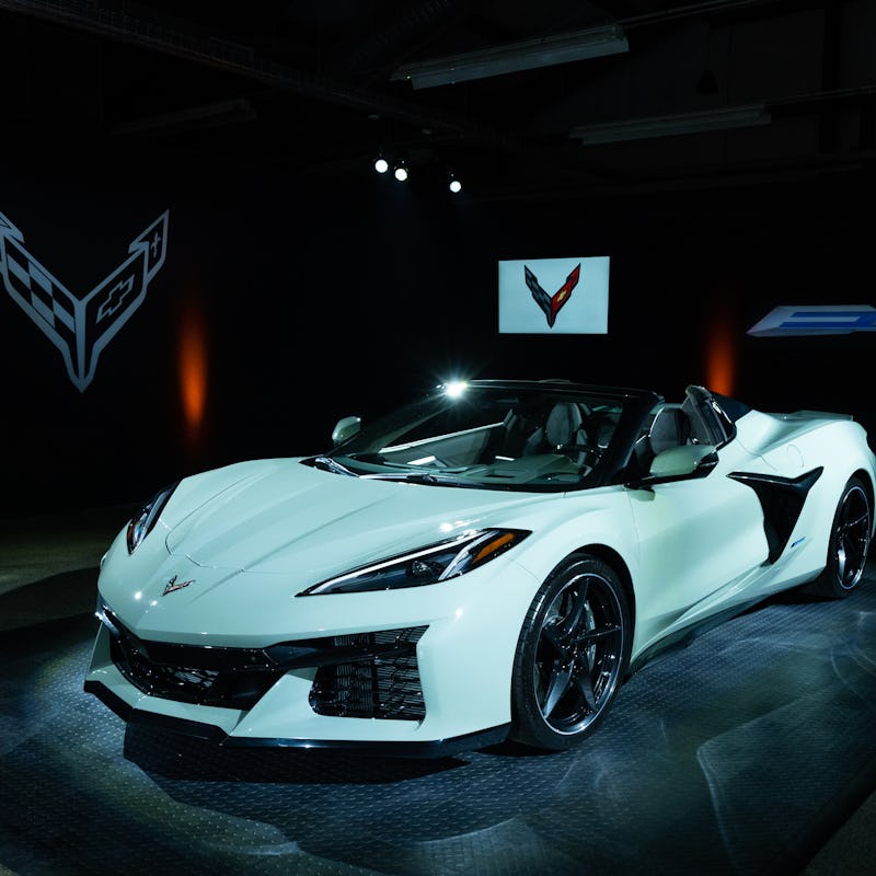 The E-Ray Corvette hybrid car