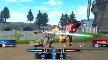 screenshot from Fire Emblem Engage