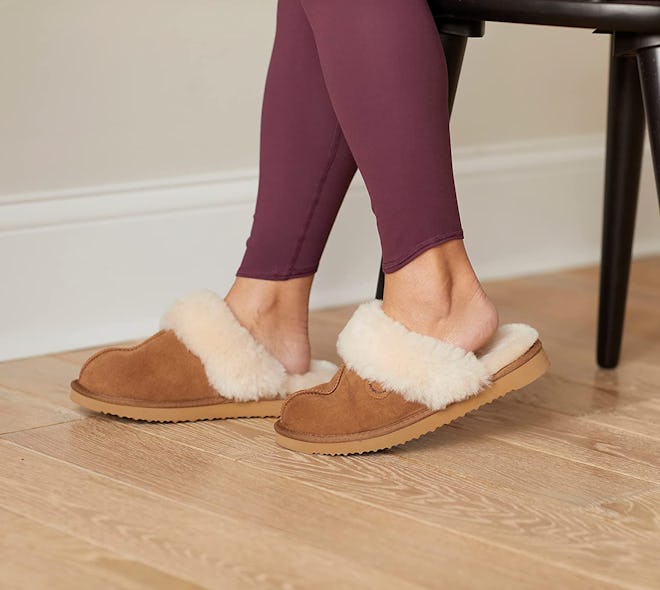 Dearfoams Fireside Sydney Shearling Slippers