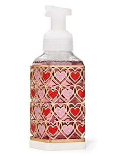 SPARKLY HEARTS Gentle Foaming Soap Holder