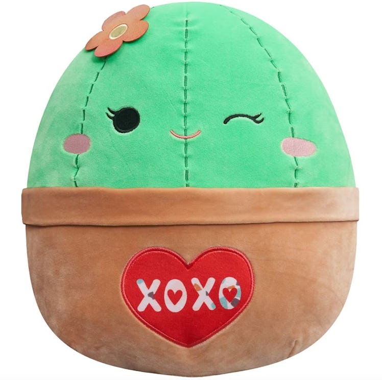 This cactus Squishmallow for Valentine's Day 2023 is at Walgreens. 