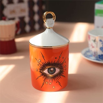 Beccalame Big Eye Starry Sky Ceramic Candle Jar 