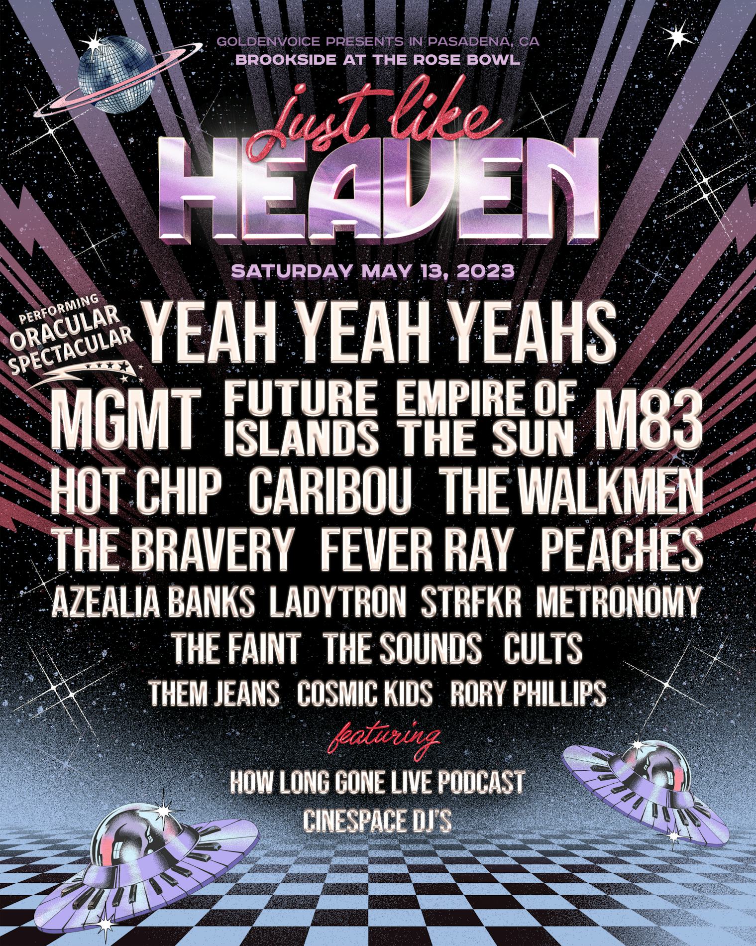 Just Like Heaven Fest 2023 Lineup, Dates, How To Buy Tickets
