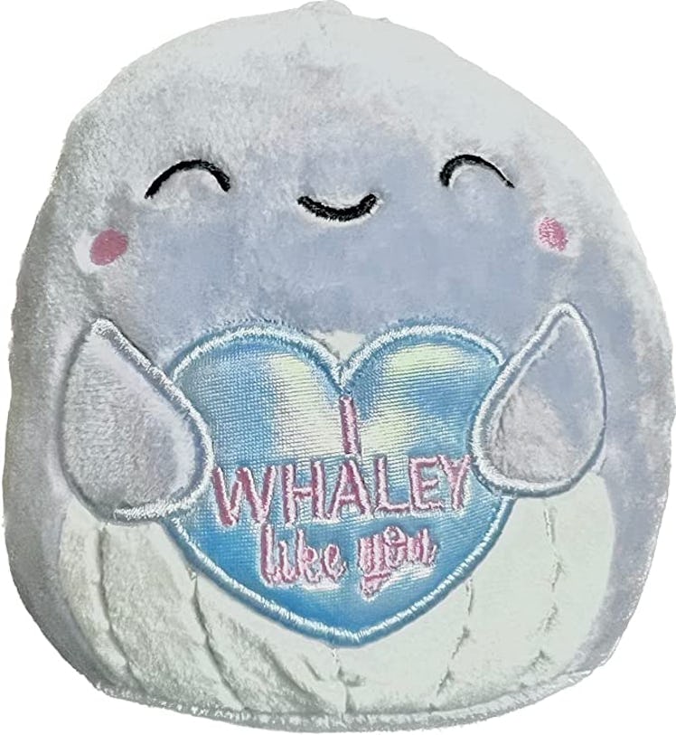 This whale Squishmallow for Valentine's Day 2023 is available on Amazon. 