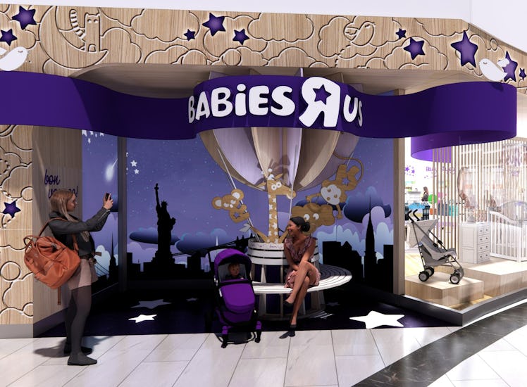 Artist rendition of the new Babies R Us flagship store
