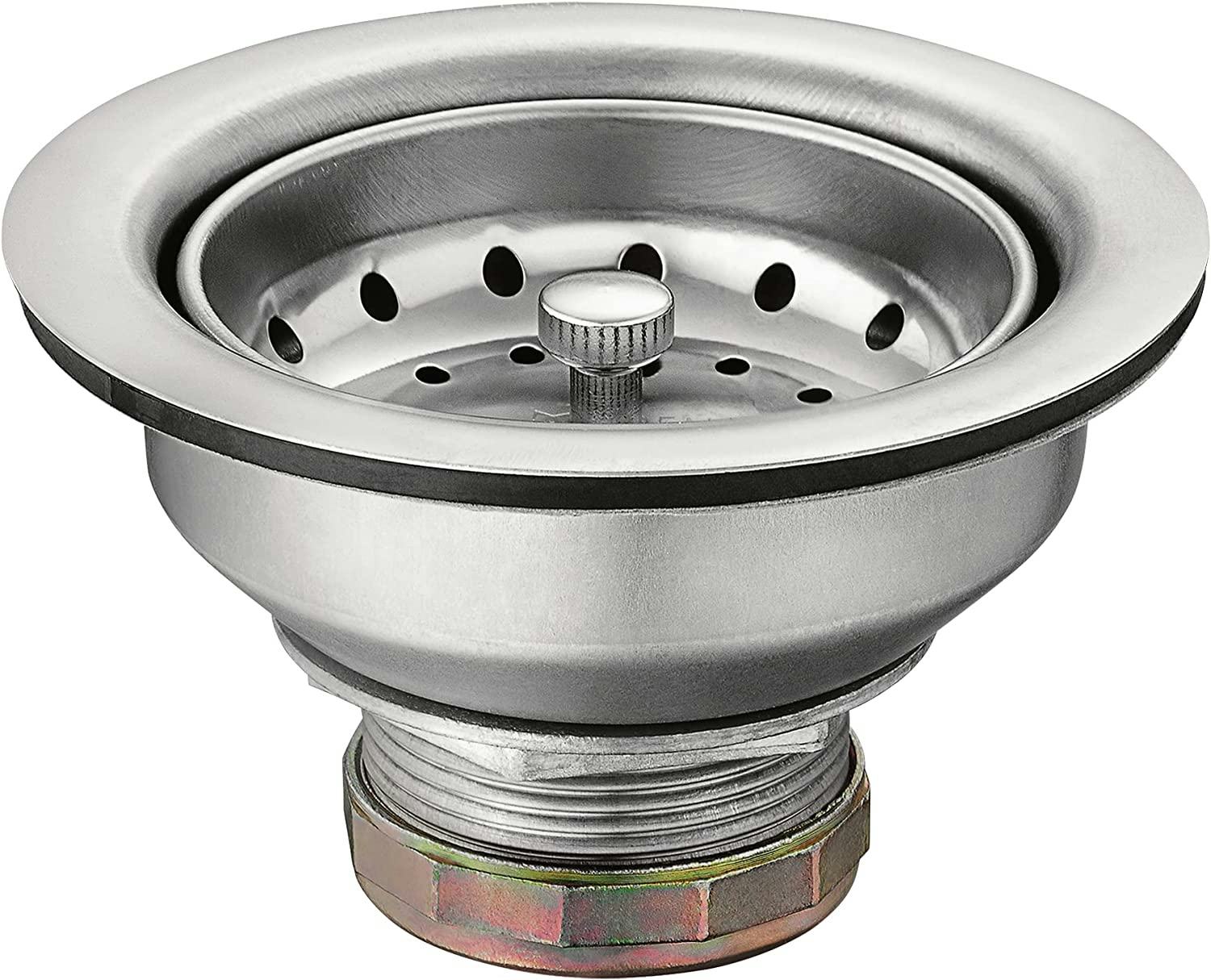 Moen Kitchen Sink Stainless Steel Basket Strainer