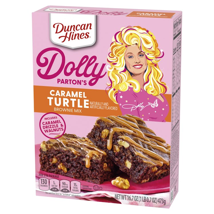 Where to buy Dolly Parton baking mixes and kits from Duncan Hines.