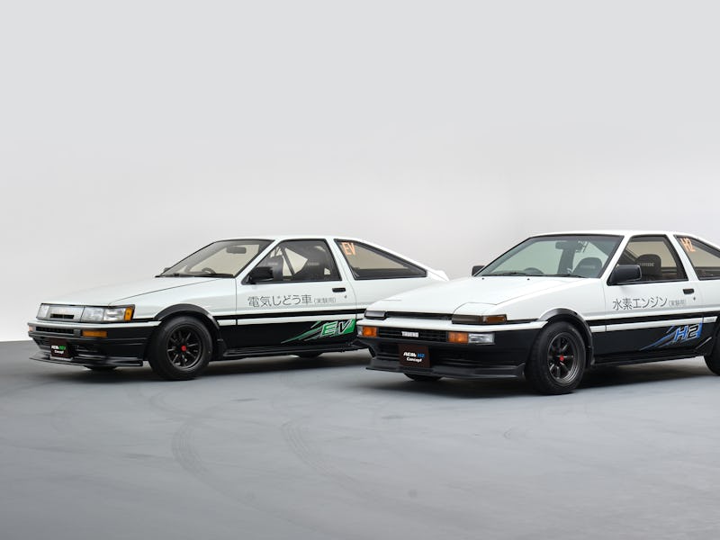 Toyota AE86 EV concepts