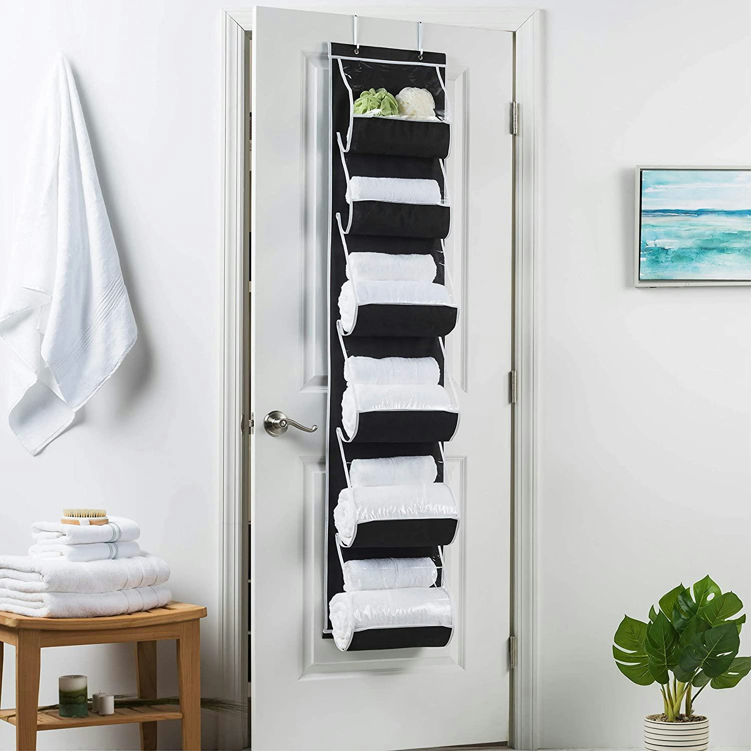 These over the door organizers are a cheap and easy home improvement that can help store shoes, towe&hellip;
