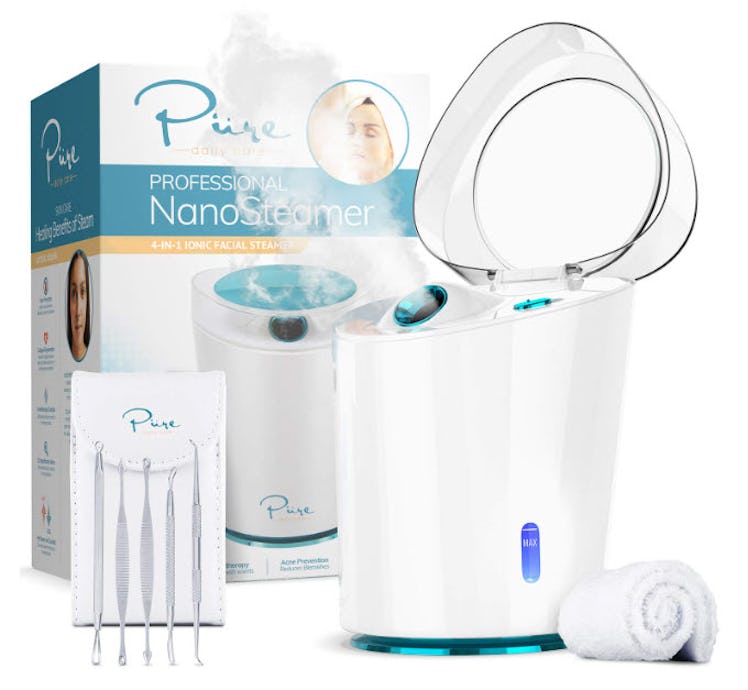 NanoSteamer PRO Professional 4-in-1 Nano Ionic Facial Steamer