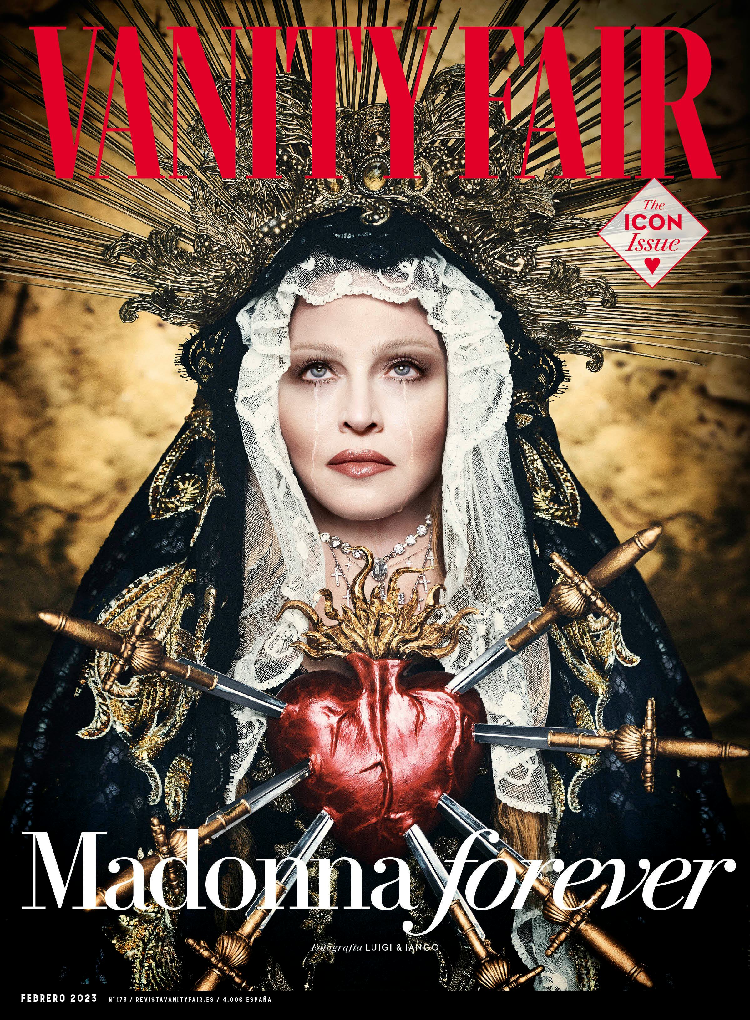 Madonna Covers Vanity Fair Icon Issue Ahead Of Celebration Tour
