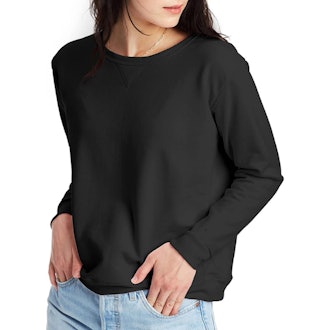 Hanes V-Notch Pullover Fleece Sweatshirt