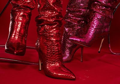 colorful boots trend spring 2023