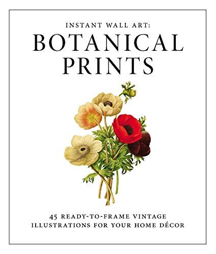 Instant Wall Art Botanical Prints (45-Pack)