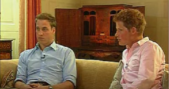 Prince William and Prince Harry's older interview is telling.