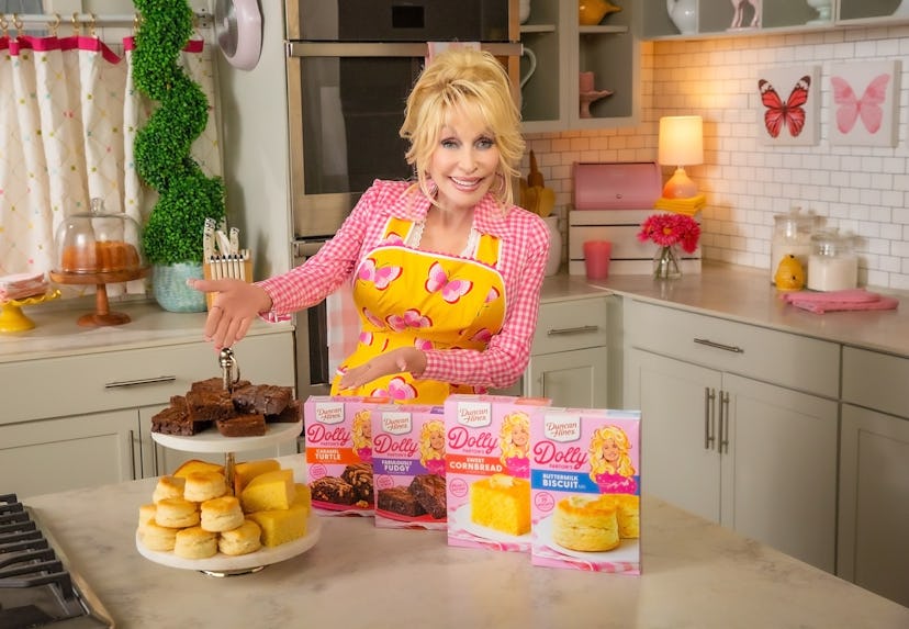 Dolly Parton is adding four new mixes, including brownies and cornbread, to her Duncan Hines collab