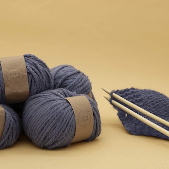 Luckies of London Ltd Calm Club Comfort Blanket Knitting Kit