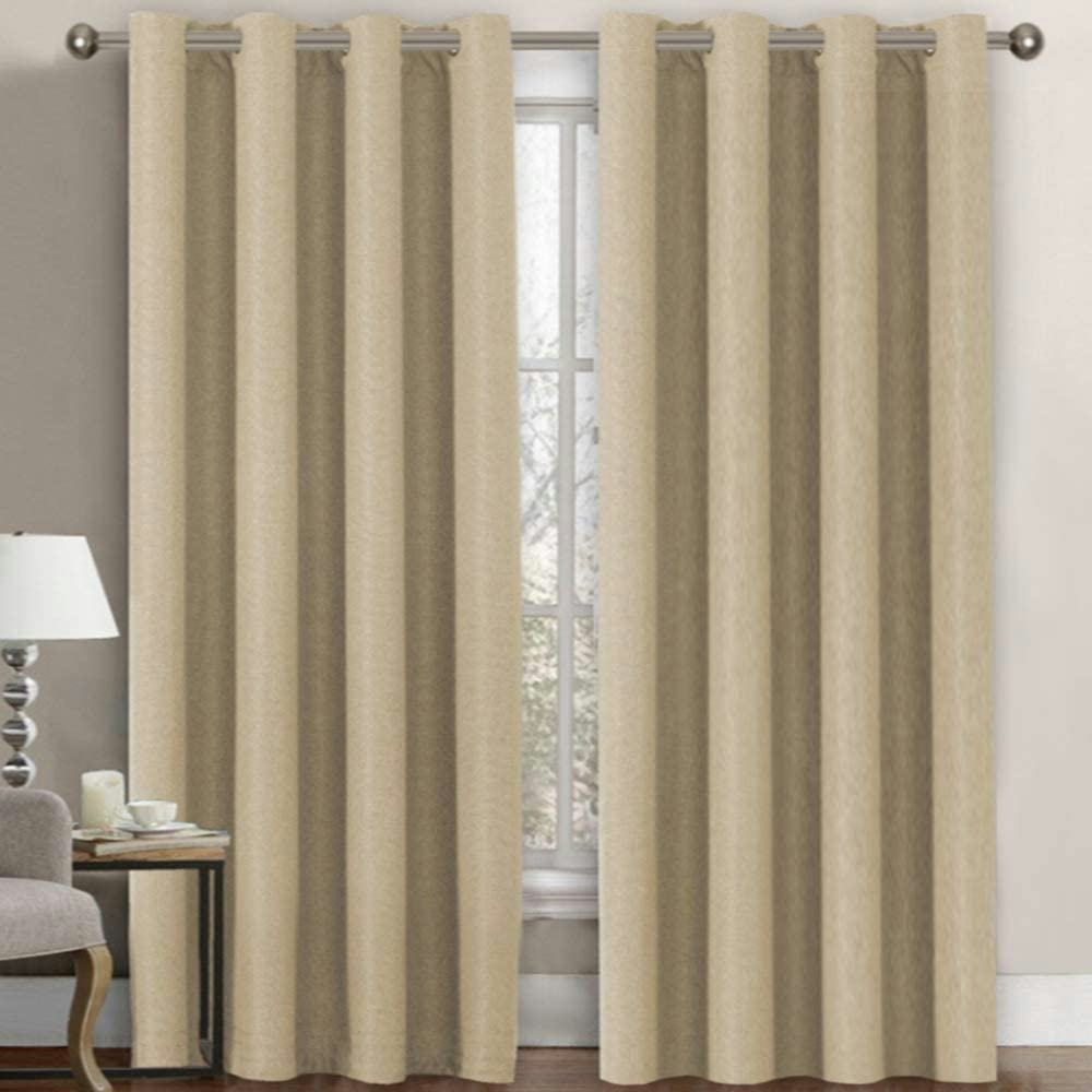 H.VERSAILTEX Linen Blackout Curtain