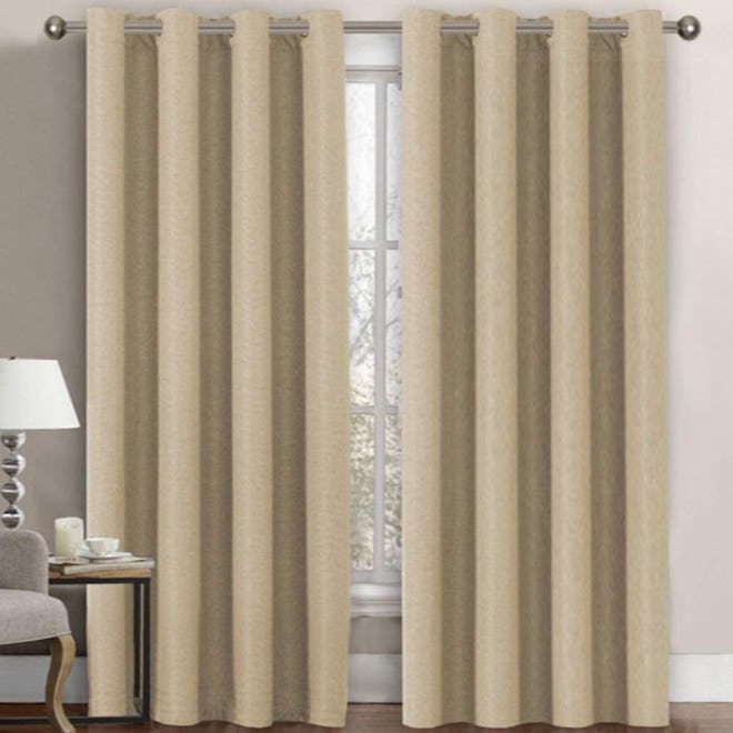 H.VERSAILTEX Linen Blackout Curtain