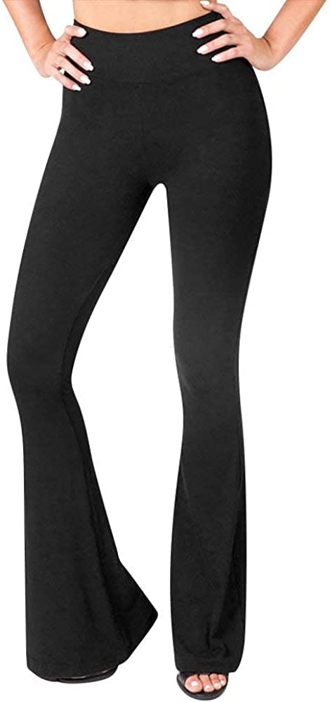 SATINA High Waisted Palazzo Leggings
