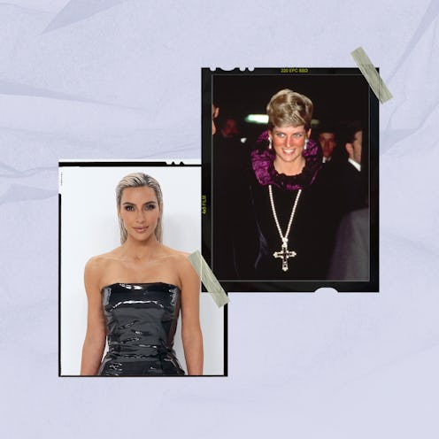 Kim Kardashians Buys Princess Diana's Attallah Cross Necklace At An Auction