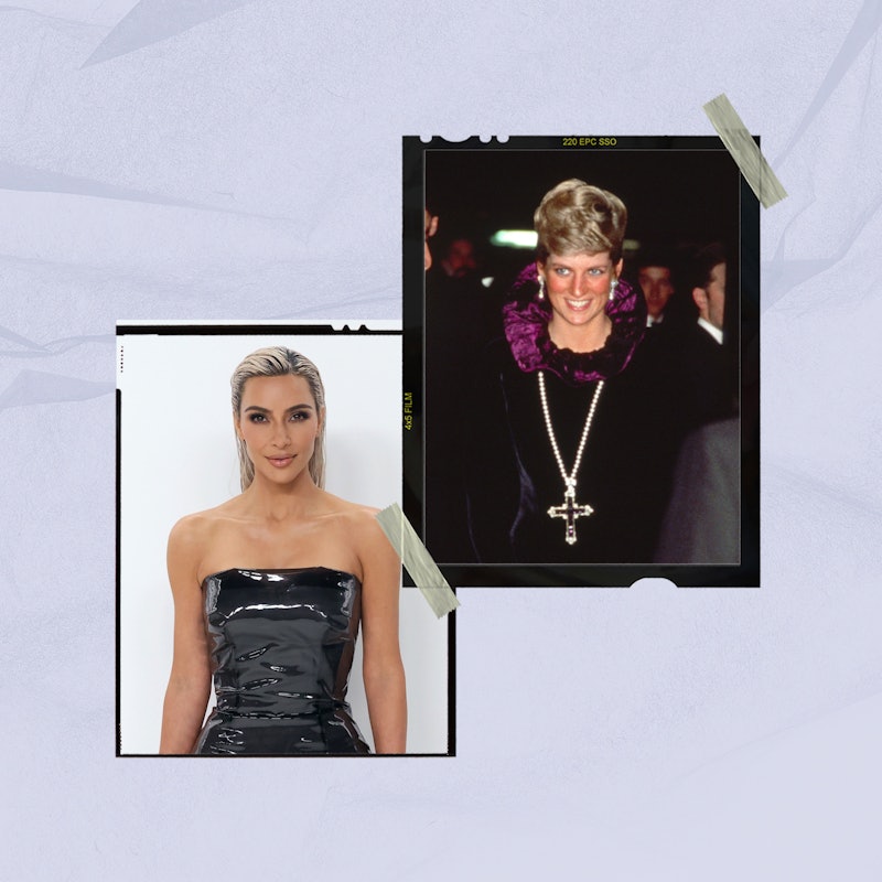 Kim Kardashians Buys Princess Diana's Attallah Cross Necklace At An Auction