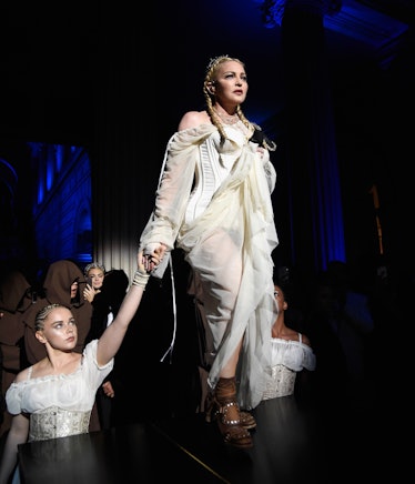 Madonna at the Met Gala. 