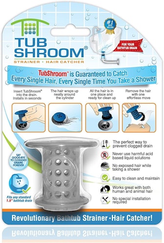 TubShroom Tub Hair Catcher & Drain Protector