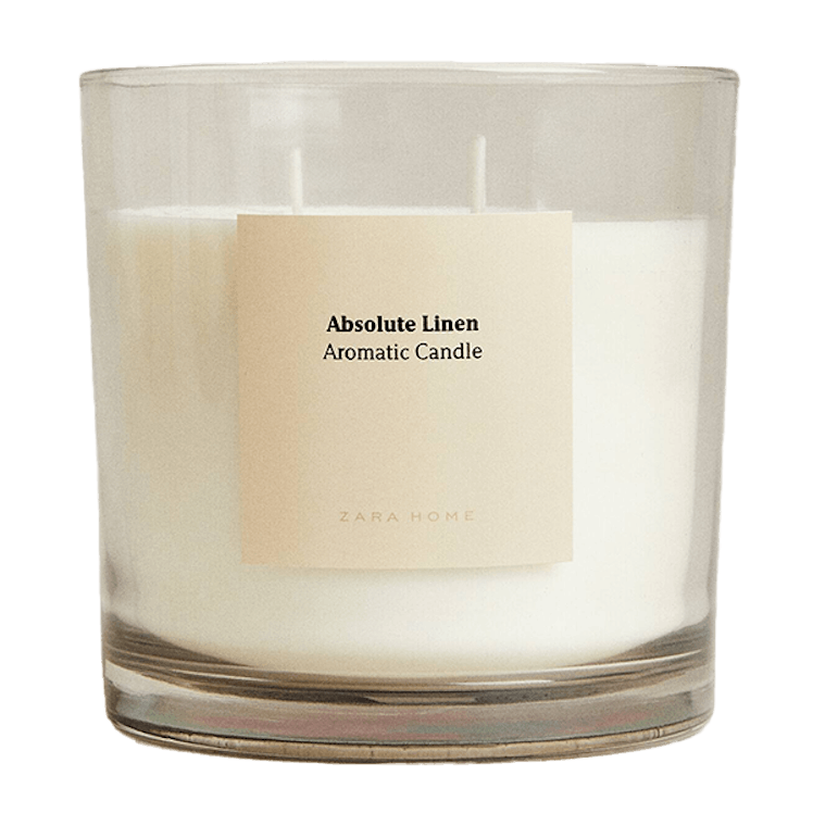 Absolute Linen Scented Candle