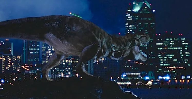 The T-Rex in 'The Lost World.'
