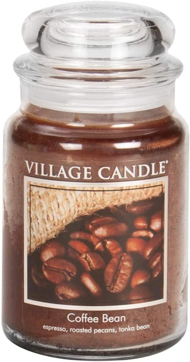 This coffee candle has toasty notes of tonka bean and pecan.