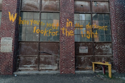 'The Last Of Us' promo picture — quote on wall