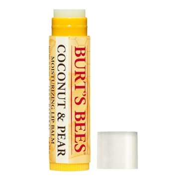 Burts bees coconut and pear lip balm is the best scented chapstick alternative