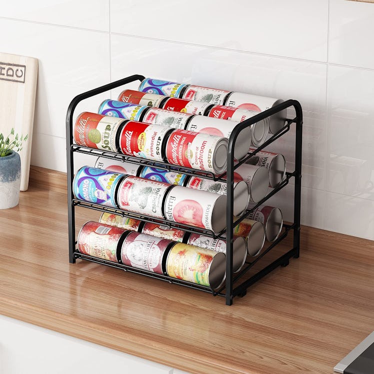 AIYAKA 3-Tier Can Rack Organizer