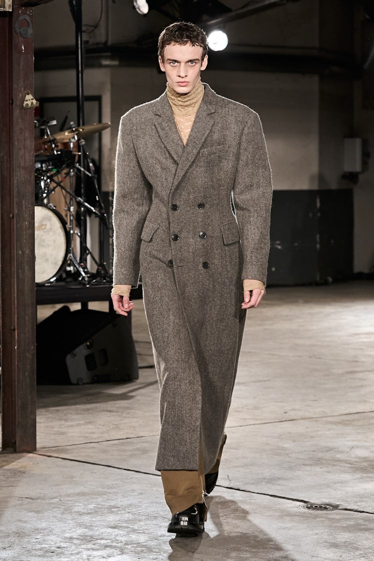 a look from dries van noten fall 2023