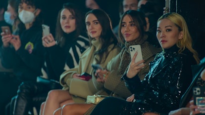 Tina Leung is a front row staple at Fashion Week. Courtesy of Netflix