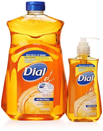 Dial Gold Antibacterial Liquid Soap (7.5 Oz. Pump Bottle & 52 Oz. Refill)