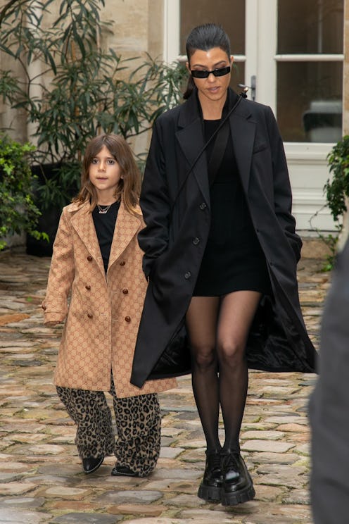 Kourtney Kardashian's daughter Penelope Disick is TikTok's newest fashion guru. Photo by Marc Piasec...