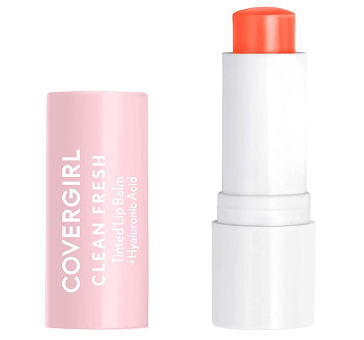 covergirl clean fresh tinted lip balm is the best tinted chapstick alternative
