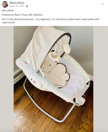 Bassinet similar to rock n play hotsell