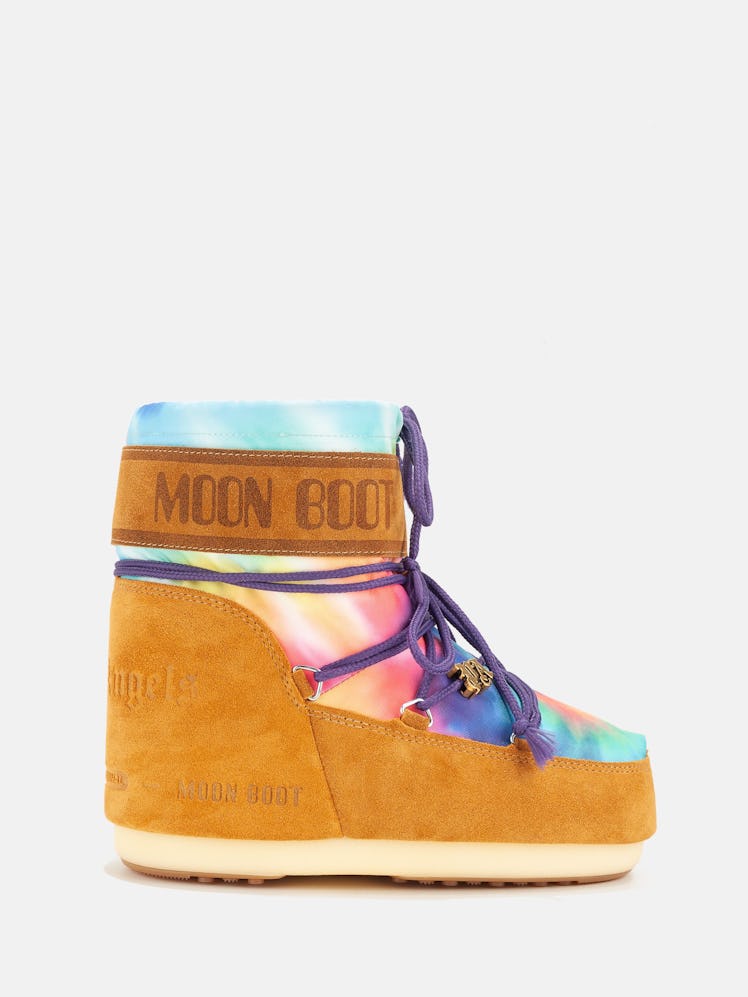 Palm Angels x Moon Boot tie-dye boots