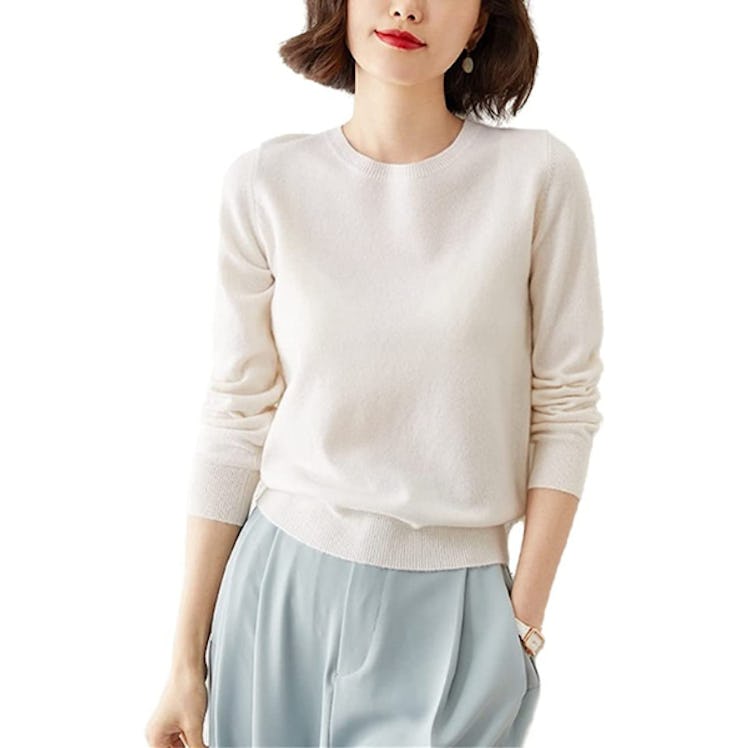 Kellogg Cashmere Crewneck Sweater