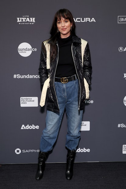 Dakota Johnson attends the 2023 Sundance Film Festival