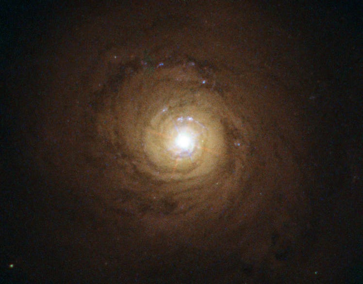 a large, face-on galaxy with a spiral structure