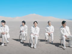 BTS filming locations in Los Angeles and California include the Mojave Desert for their 2023 Grammy ...