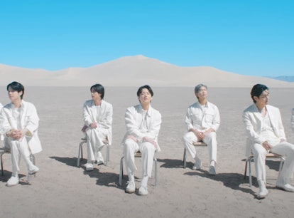BTS filming locations in Los Angeles and California include the Mojave Desert for their 2023 Grammy ...