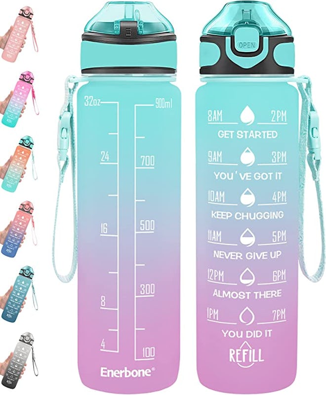 Enerbone Motivational Water Bottle