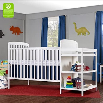 Dream On Me Anna 3-in-1 Full Size Crib and Changing Table