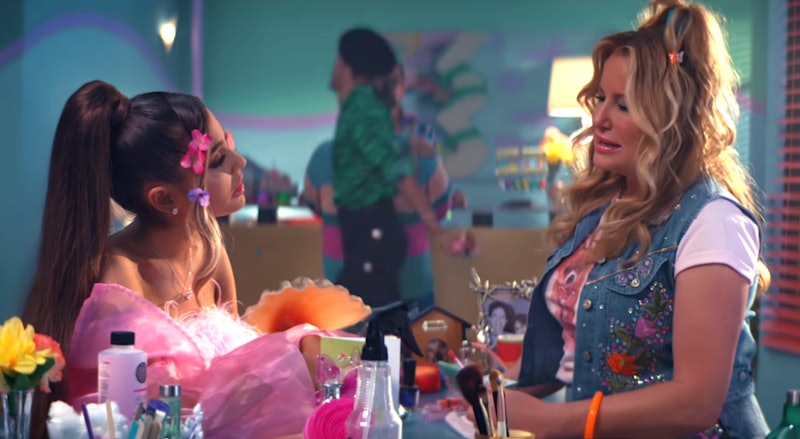 Ariana Grande and Jennifer Coolidge in "thank u, next" music video